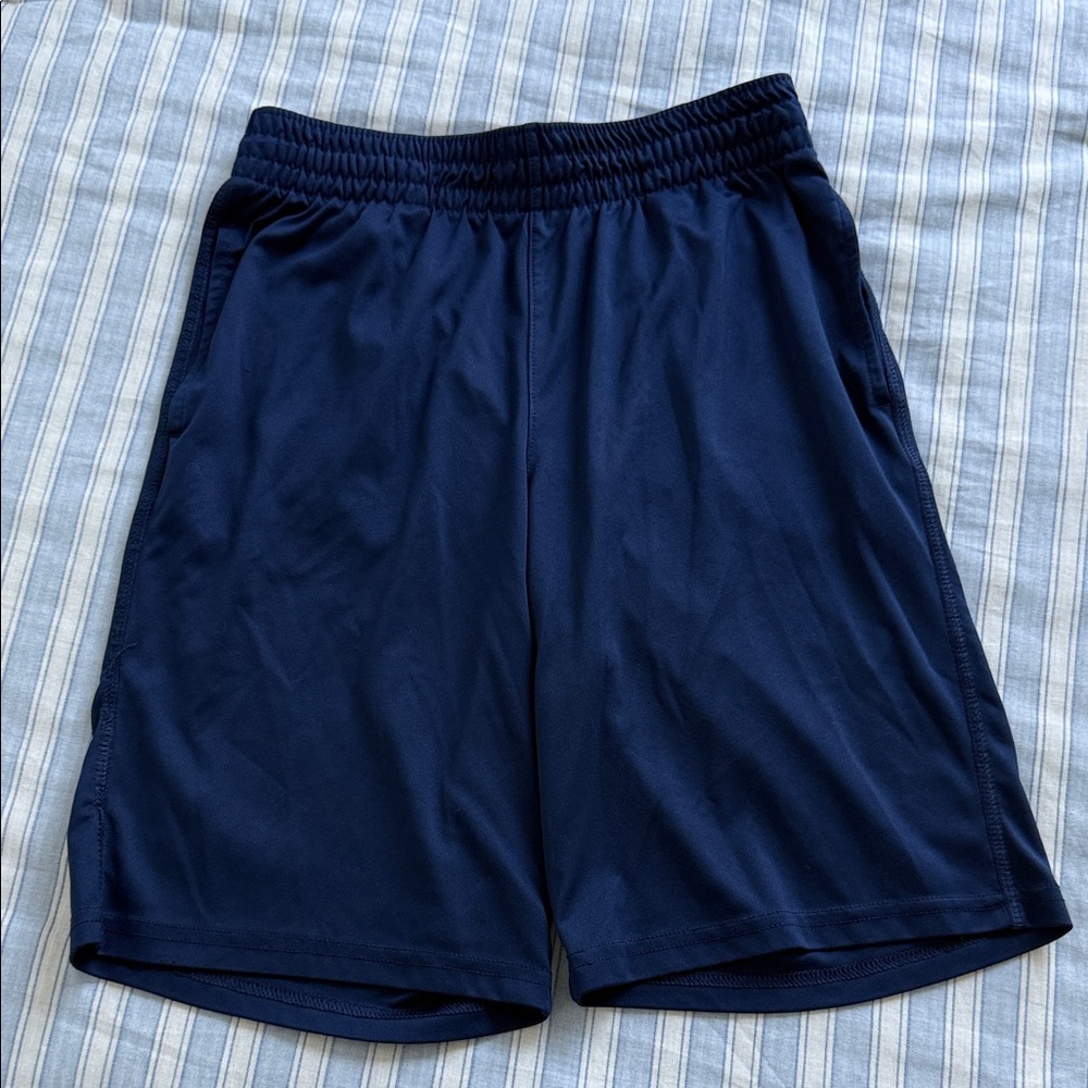 Cat & Jack Navy Athletic Shorts. Size L 12/14